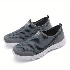 Men's Lightweight Mesh Slip On Sneakers for Outdoor Training