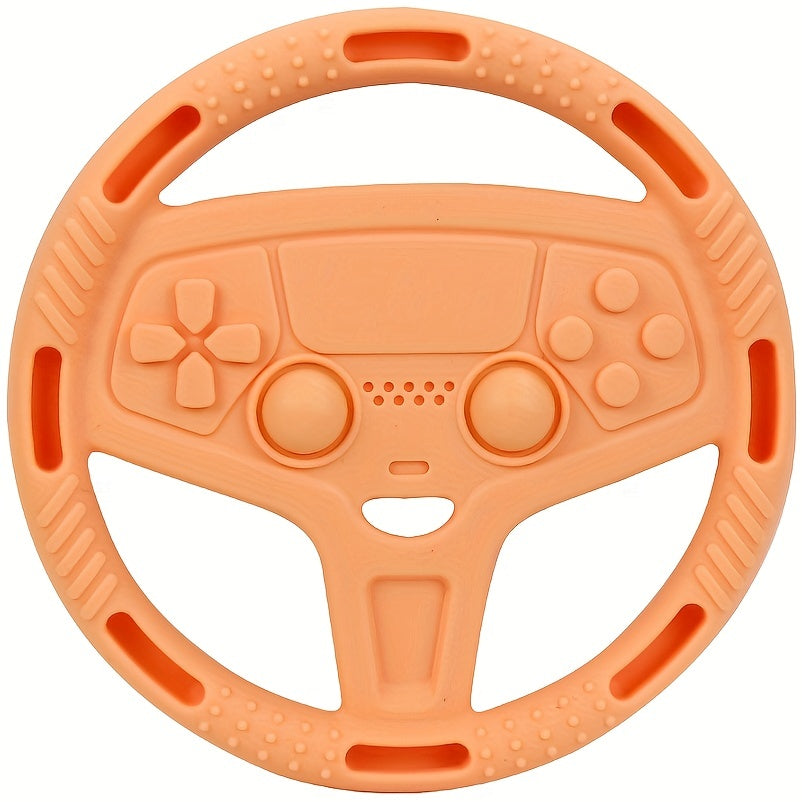 Baby Silicone Steering Wheel Teether Toy