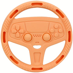 Baby Silicone Steering Wheel Teether Toy