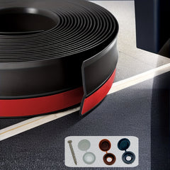 Garage Door Seal Top/Side Strip 16 4FT 5M Brown Weather Stripping