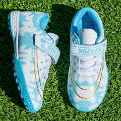 Boy's Turf Football Boots Anti-Skid TF Soccer Cleats