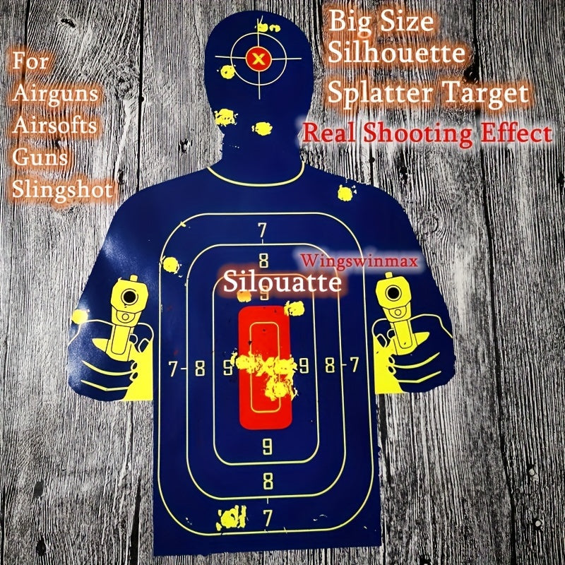 10pcs 30 48x45 72 Cm Impact Visible Targets for Training