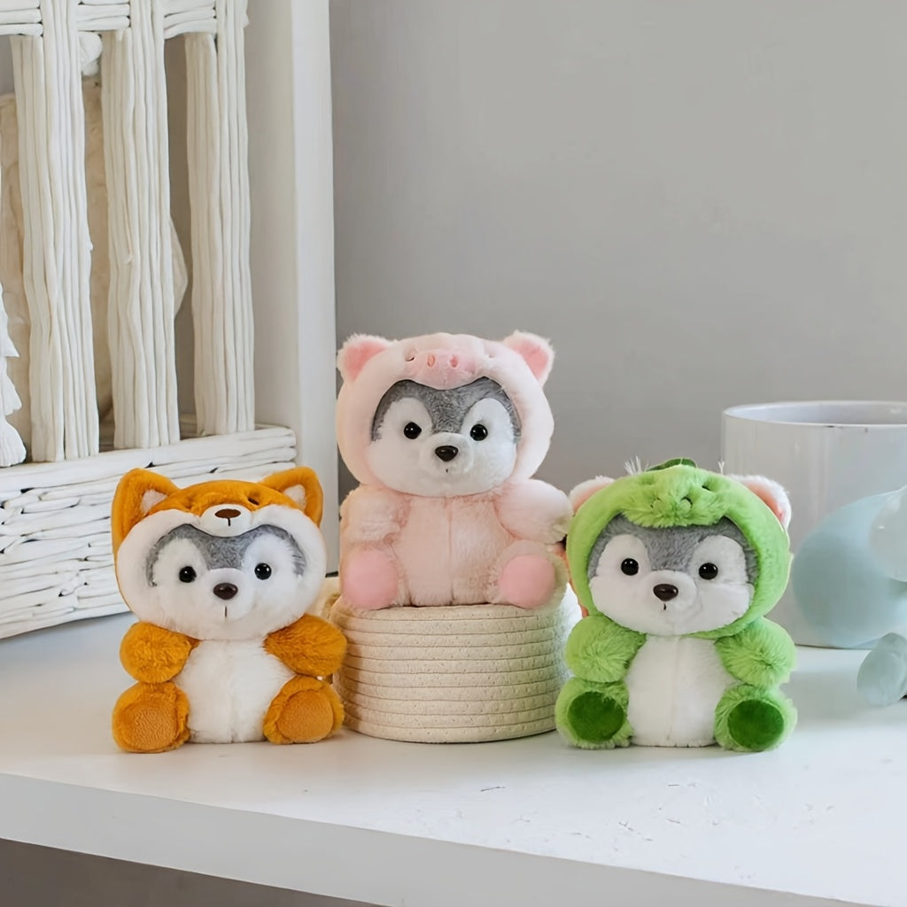 Husky Plush Dolls Soft Stuffed Animals for Toddlers & Kids