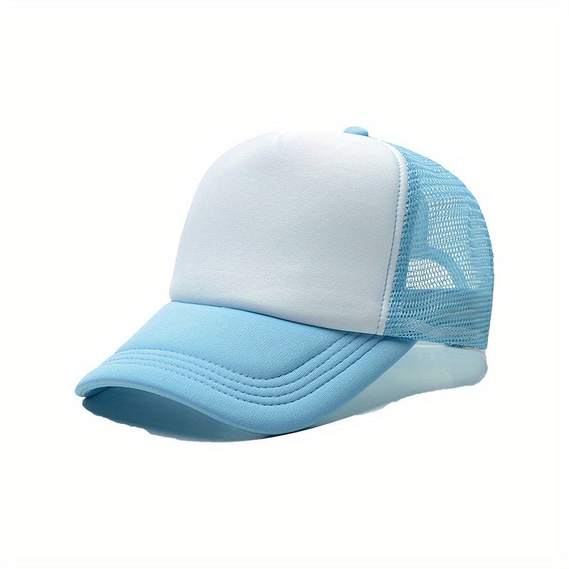 Mesh Breathable Trucker Hat Baseball Cap Casual Sunshade Lightweight Dad Hats