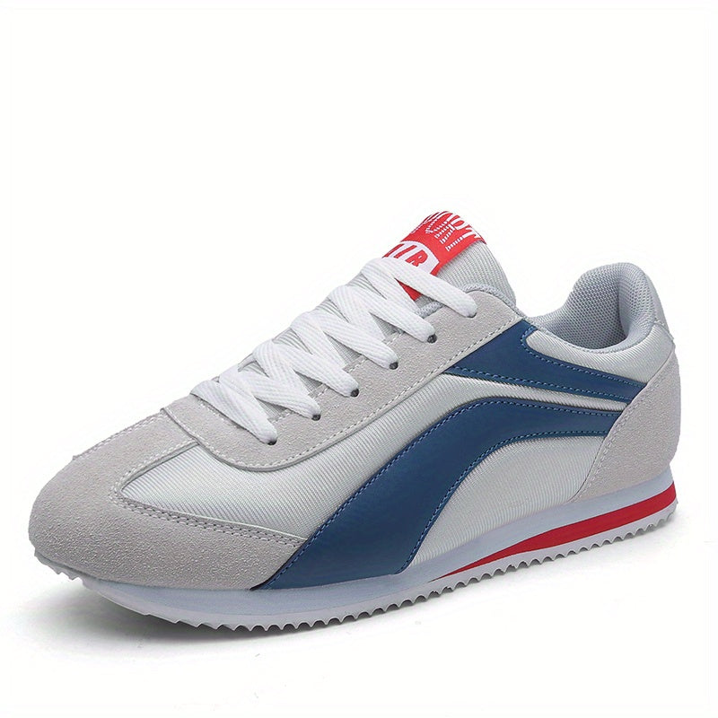 Women's Lace Up Running Shoes Comfortable Flat Shoes Breathable Athletic Sneaker