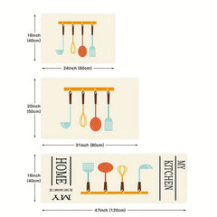 Anti Fatigue Kitchen Mat Absorbent Bath Mat