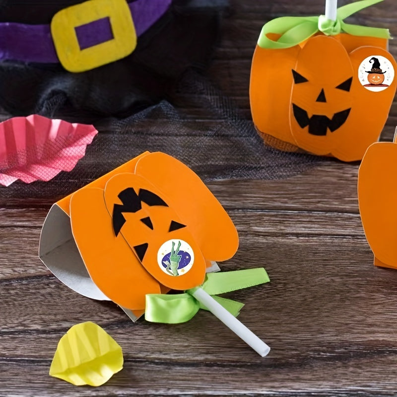 500pcs Halloween Happy Animals Stickers