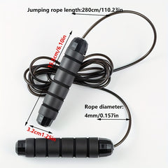 Adjustable Wire Skipping Rope for Fitness Exercise