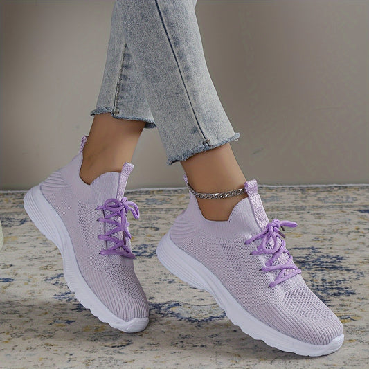 Women's Mesh Breathable Running Shoes Non slip Travel Shoes