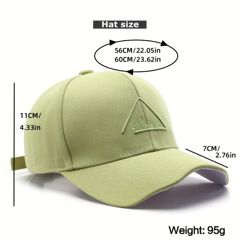 Embroidered Wave Front Brim Baseball Cap for Party