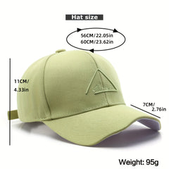Embroidered Wave Front Brim Baseball Cap for Party