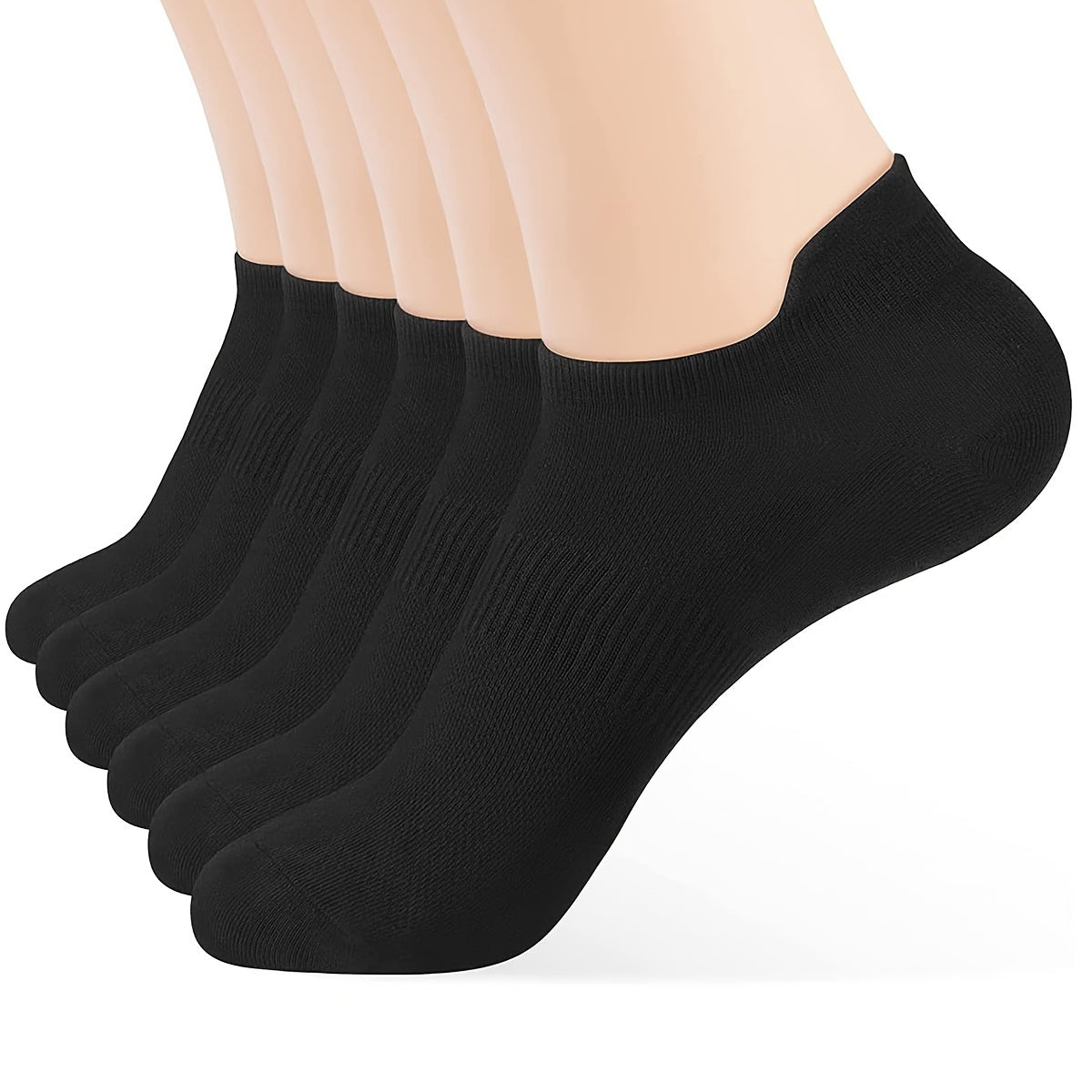 12 Pairs Men's Mid Crew Sport Socks Sweat Absorbing Comfy Breathable Socks