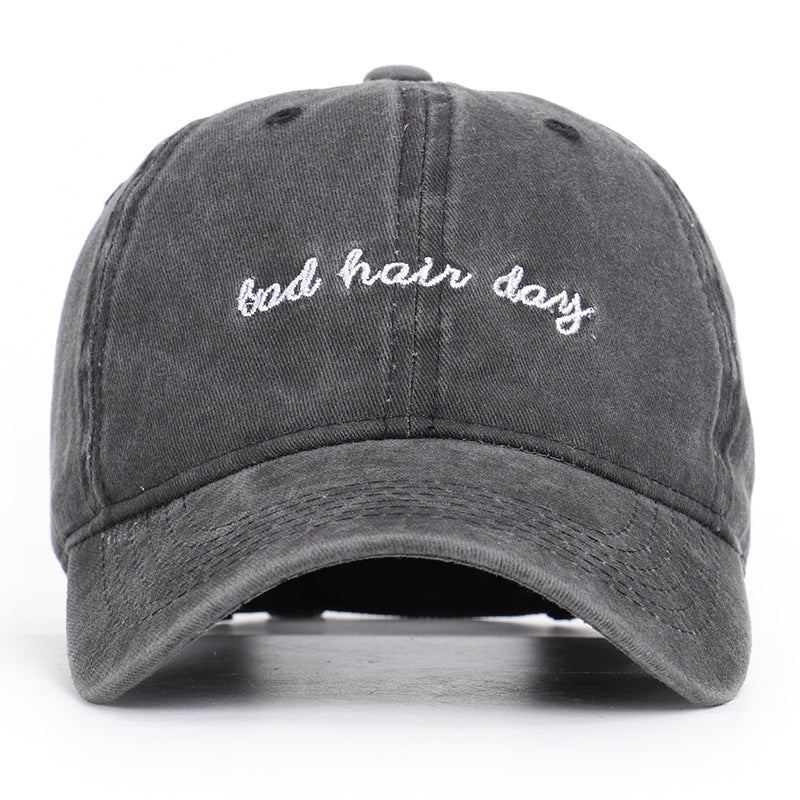 Retro Embroidered Baseball Cap for Couple