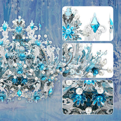 Piececool 3D Metal Puzzle Ice Rock Crown Model Kit