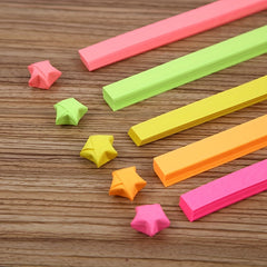 540 Origami Stars Papers Double Sided Colorful Star Strips 27 Colors