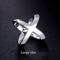 Cross Scarf Buckle X Shaped Shawl Clip Neckerchief Holder