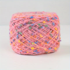 Soft Colorful Rainbow Pompons Yarn for Crocheting DIY Projects