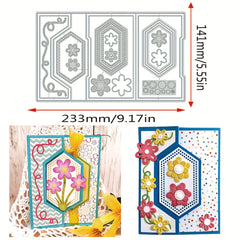 Flower Screen Metal Cutting Dies for Scrapbook Embossing