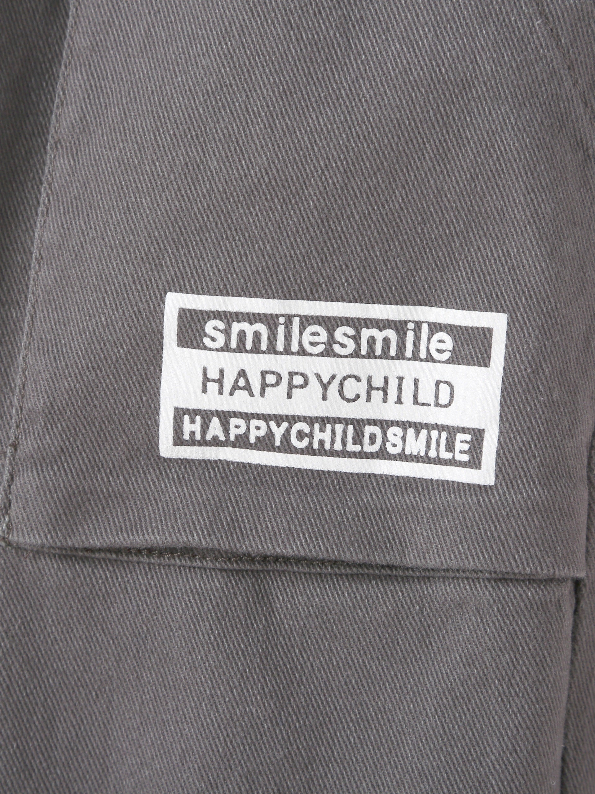 Boys Cotton Cargo Pants Elastic Waistband Kids Clothes