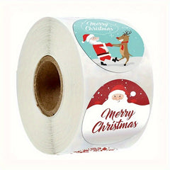 Christmas Sticker Set for Baking, Sealing & Wrapping, 500pcs