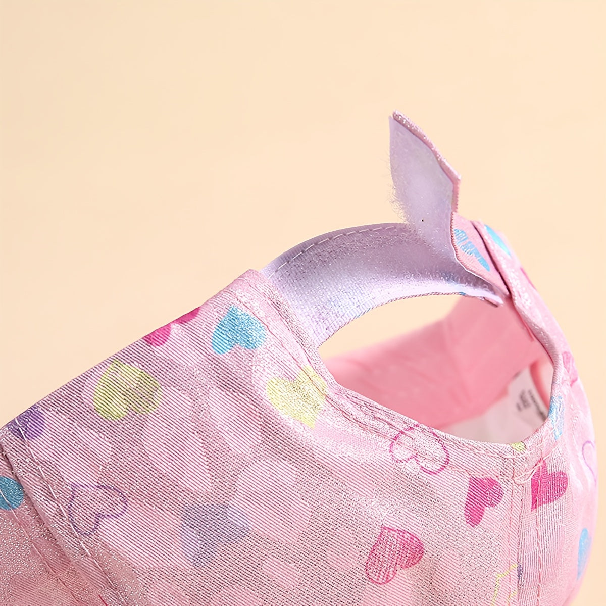 Unicorn Heart Print Kids Baseball Cap Sun Protection Hat