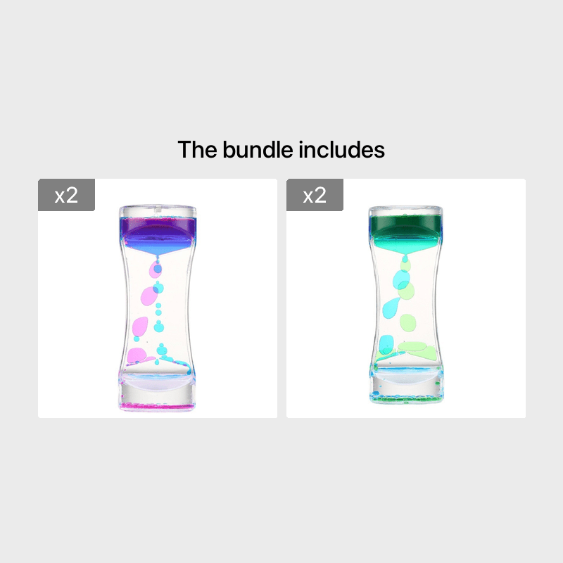 Liquid Motion Bubbler Timer Stress Relief Sensory Toy