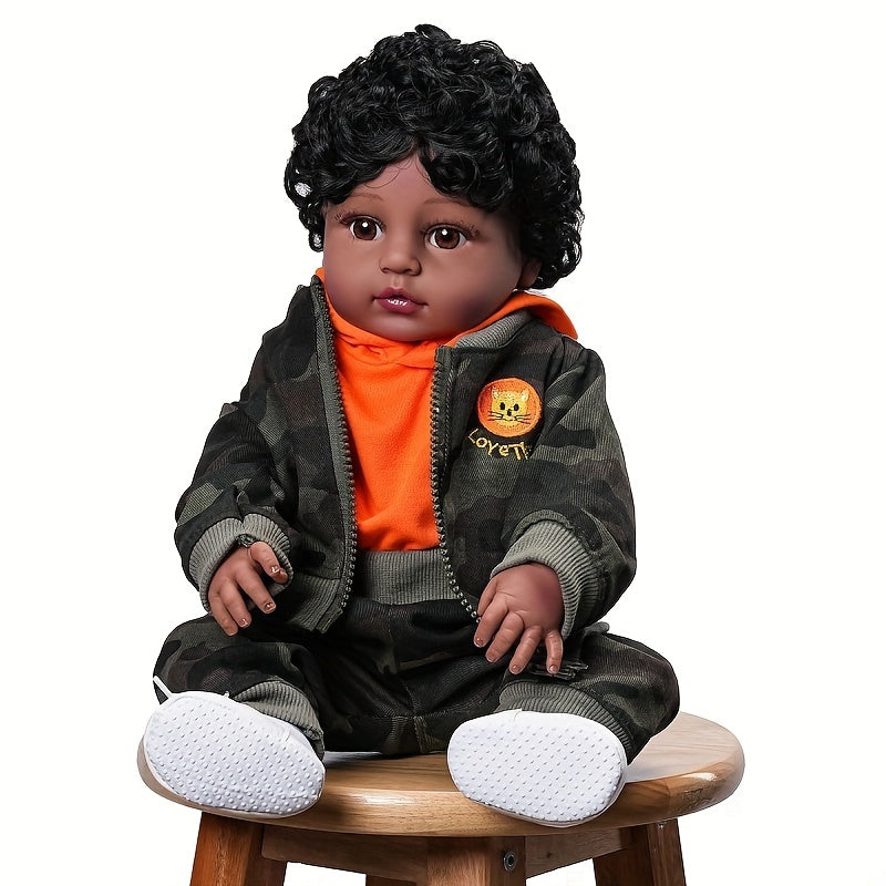 19 Inch Silicone Body Boy Doll Hot Selling Christmas Gift For Children