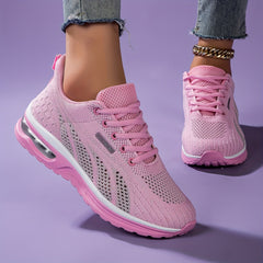 Women's Mesh Breathable Sports Shoes Lightweight Travel Walking Shoes