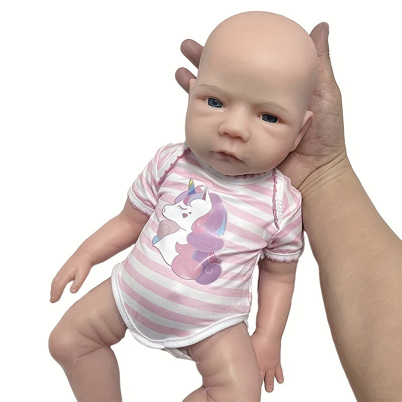 Full Body Silicone Reborn Doll Non-Polyethylene Enamel Material