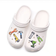 11pcs Tools Shoe Charms Set for Clogs - Christmas Birthday Gift