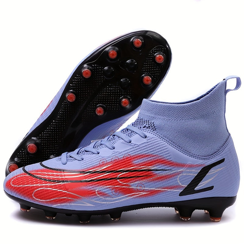 Boy's Non Slip AG Football Cleat Outdoor Soccer Shoe