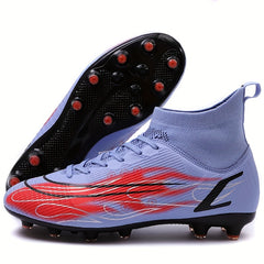 Boy's Non Slip AG Football Cleat Outdoor Soccer Shoe