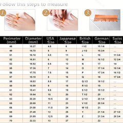 Zircon Women's Wedding Engagement Ring