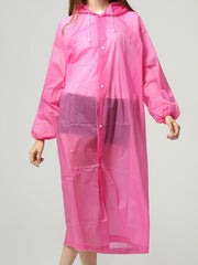 Adjustable Reusable Raincoat for Women & Men - Stay Dry at Disneyland
