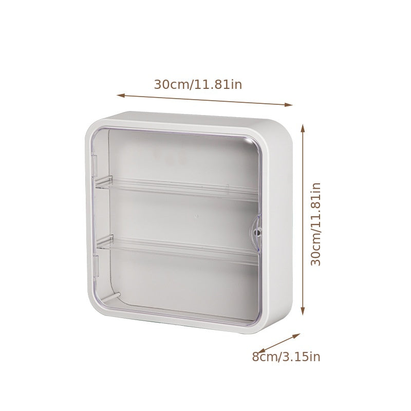 Transparent Panel Storage Box Display Box Dustproof Display Stand