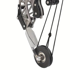 Mini Handheld Composite Bow Set Stainless Steel Decompression Toy