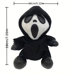 Skull Face Plush Toy Ghost Face Reaper Doll for Kids