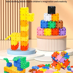 Kindergarten Plastic Square Toy Blocks