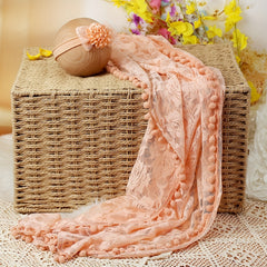 Newborn Lace Wrap Photography Props Set