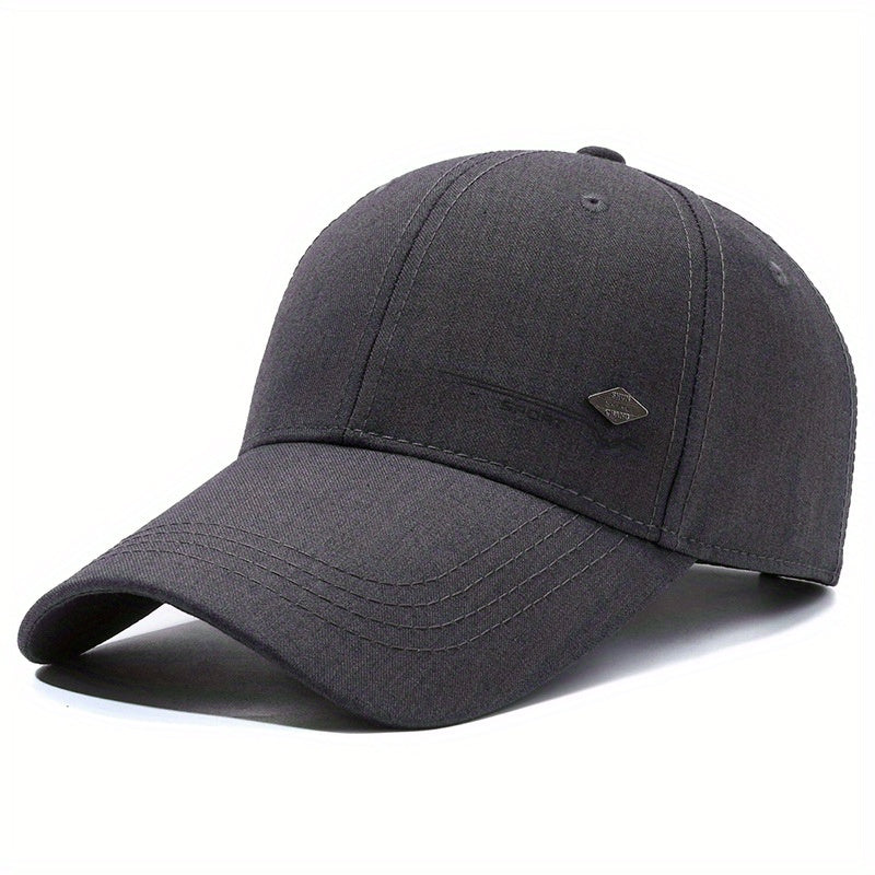 Unisex Sunshade Long Brim Baseball Cap for Outdoor Sport