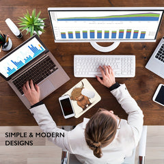 Non-slip Base Mouse Pad for Desktop and Laptop