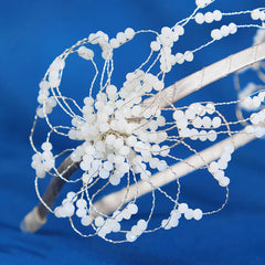Crystal Bead Hairband Headband Princess Tiara Wedding Birthday Cosplay Hair