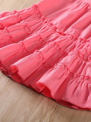 Baby Girls Ruffle Sleeve Dress for Summer