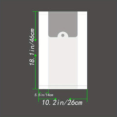 100pcs Light Bear Shopping Bags for Supermarket