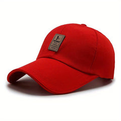 Cotton Baseball Cap Buckle Back Hat For Men Women Lightweight