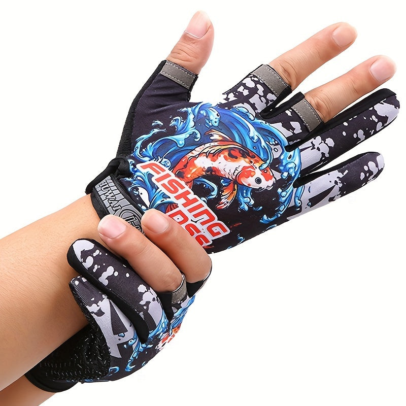 Outdoor Fishing Gloves Non slip Cycling Gloves