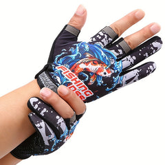 Outdoor Fishing Gloves Non slip Cycling Gloves