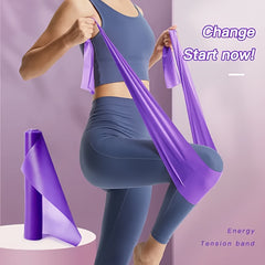 Yoga Elastic Resistance Band for Fitness Body Shaping