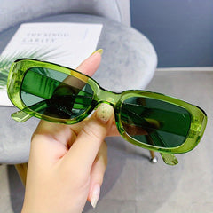 Candy Sunglasses Rectangle Stylish Y2K Eyeglasses Women Driving