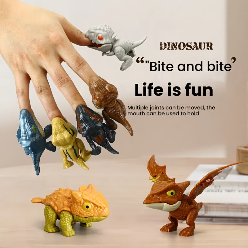 Dino Finger Biting Toy Set for Kids
